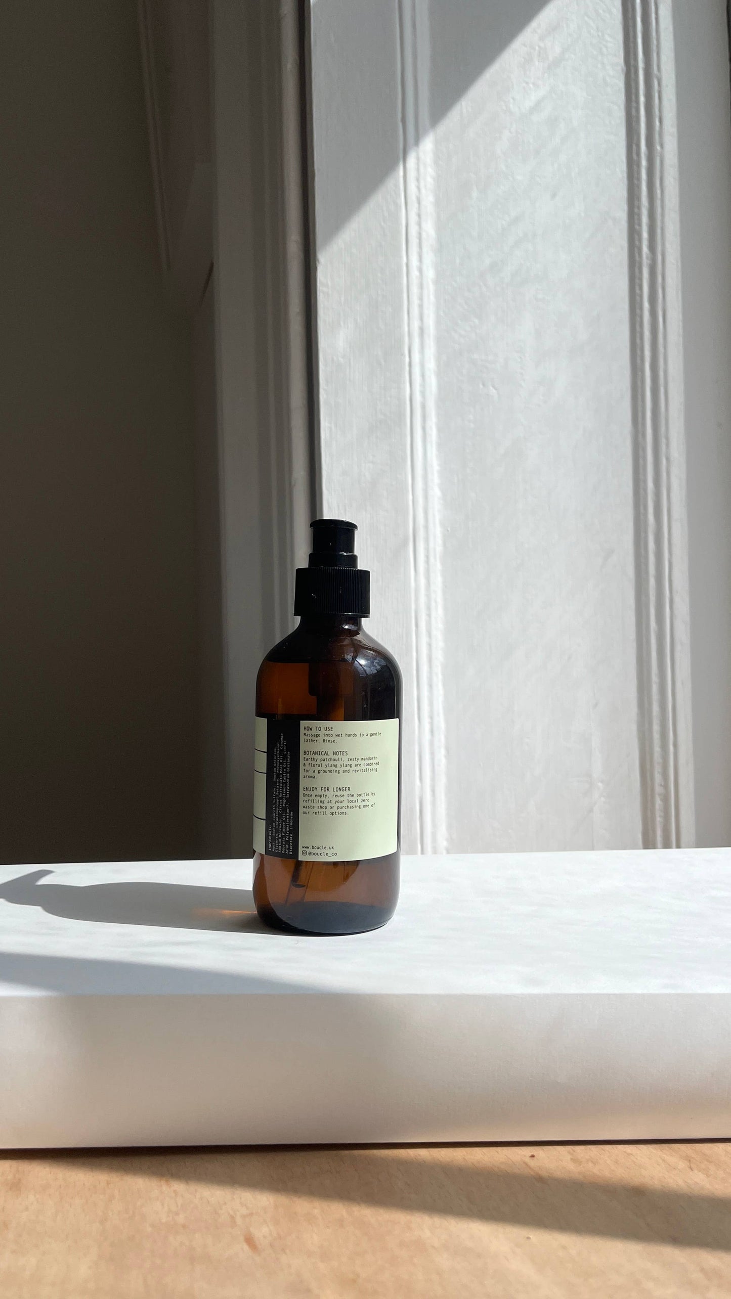 Bouclé - Mandarin, Patchouli & Ylang Ylang Essential Oil Hand Wash
