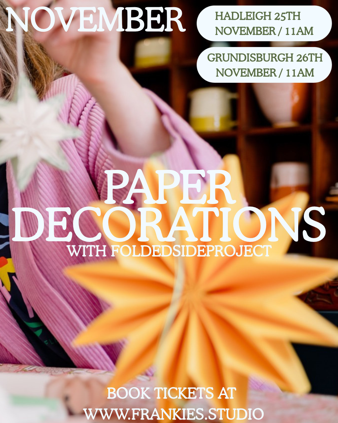 Christmas Paper Decorations With FoldedSideProject