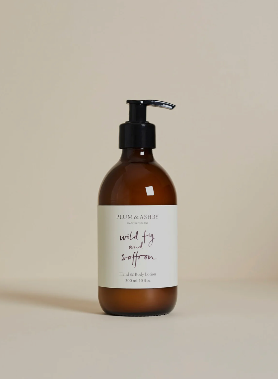 Plum & Ashby - Wild Fig & Saffron - Hand & Body Lotion