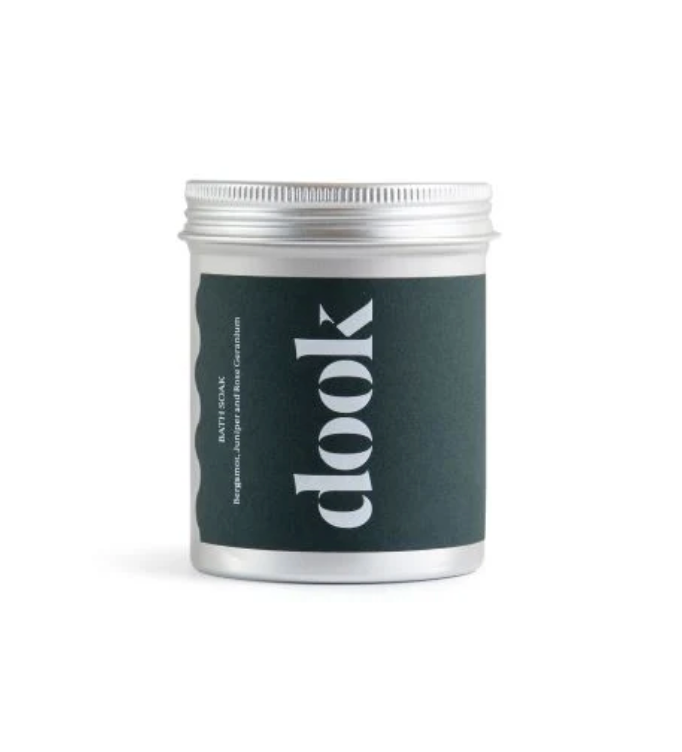 DOOK Bath Salts - Bergamot, Juniper and Rose Geranium - Tin 200g