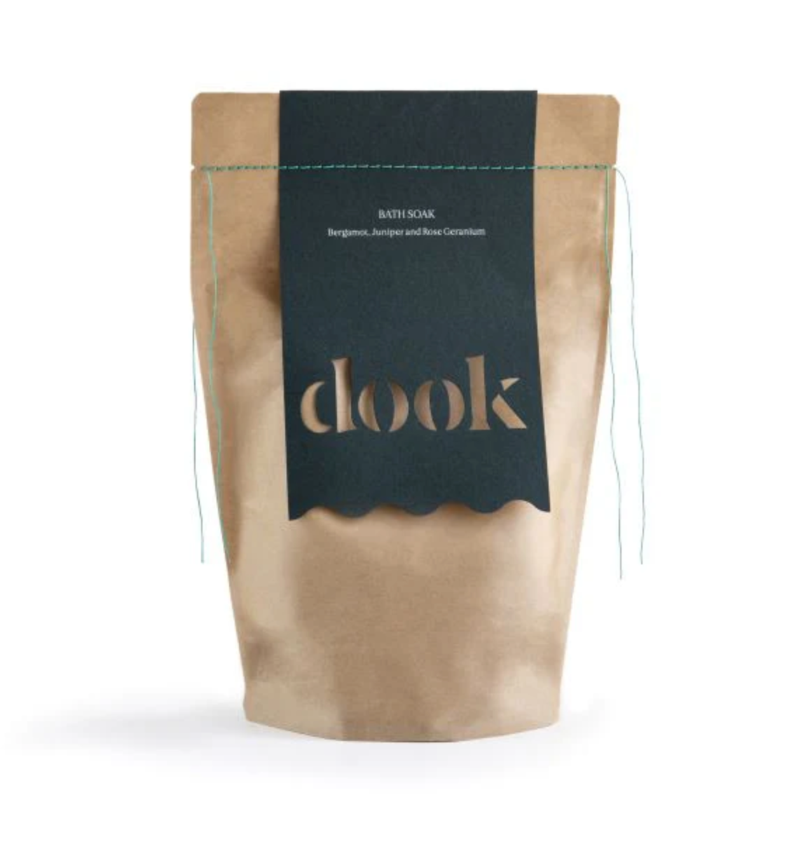 DOOK Bath Salts - Bergamot, Juniper and Rose Geranium - Bag 400g