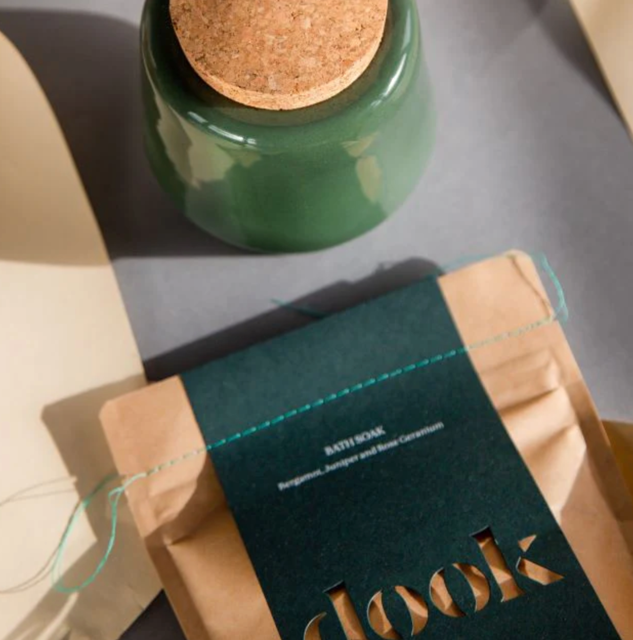DOOK Bath Salts - Bergamot, Juniper and Rose Geranium - Bag 400g