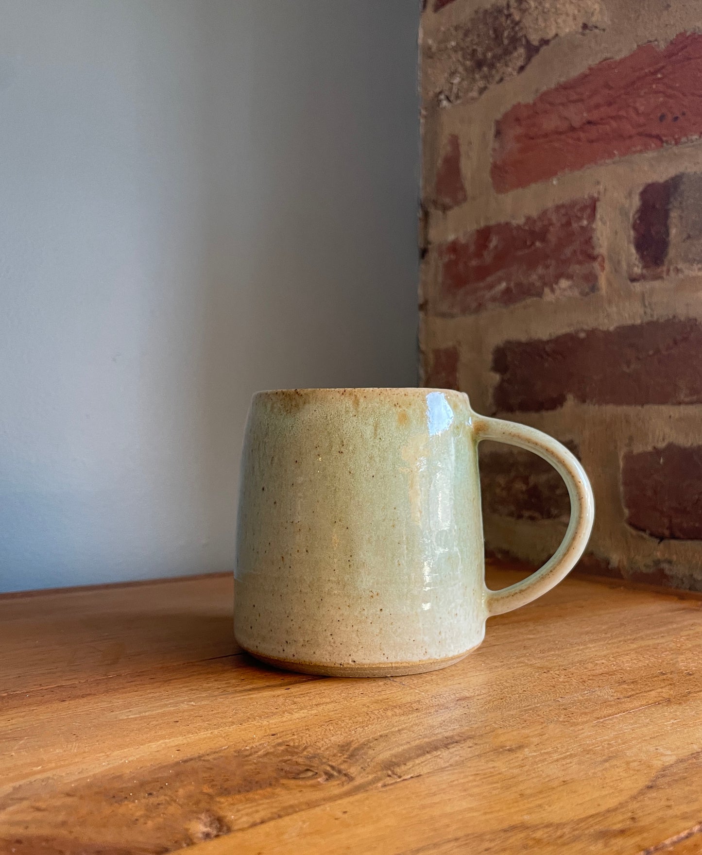 Handmade Ceramic Mug-Green