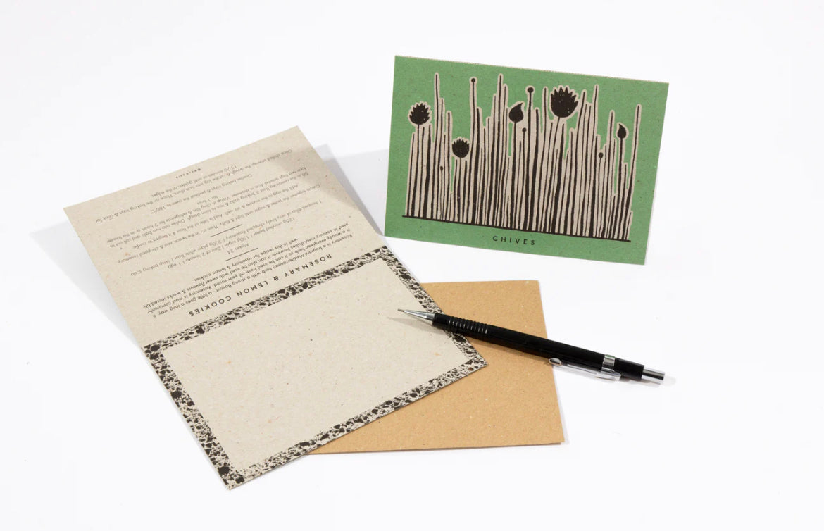 Wald Studios - Recipe Note Cards - Herb