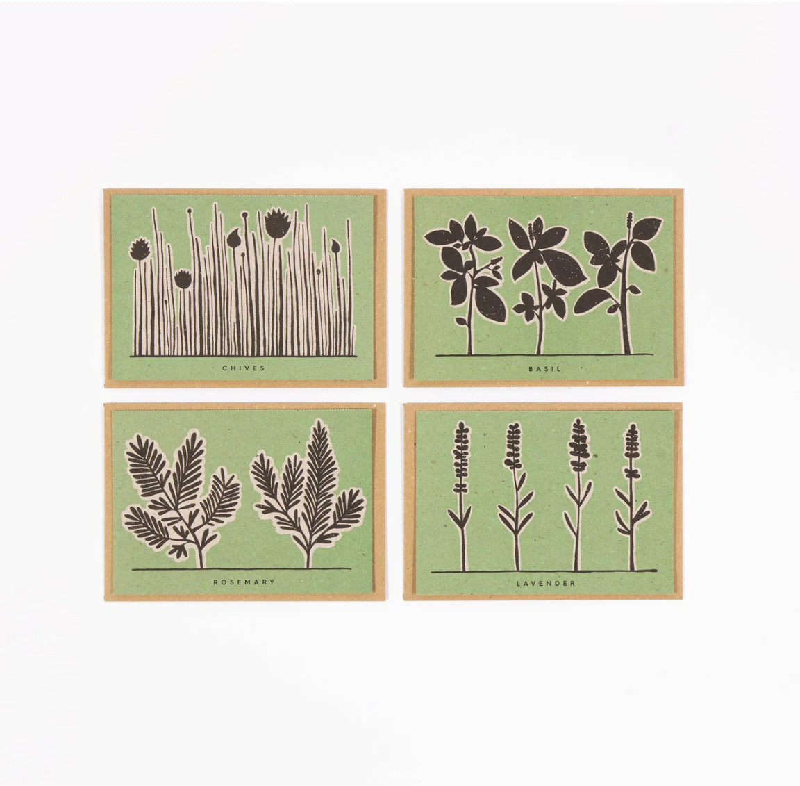 Wald Studios - Recipe Note Cards - Herb