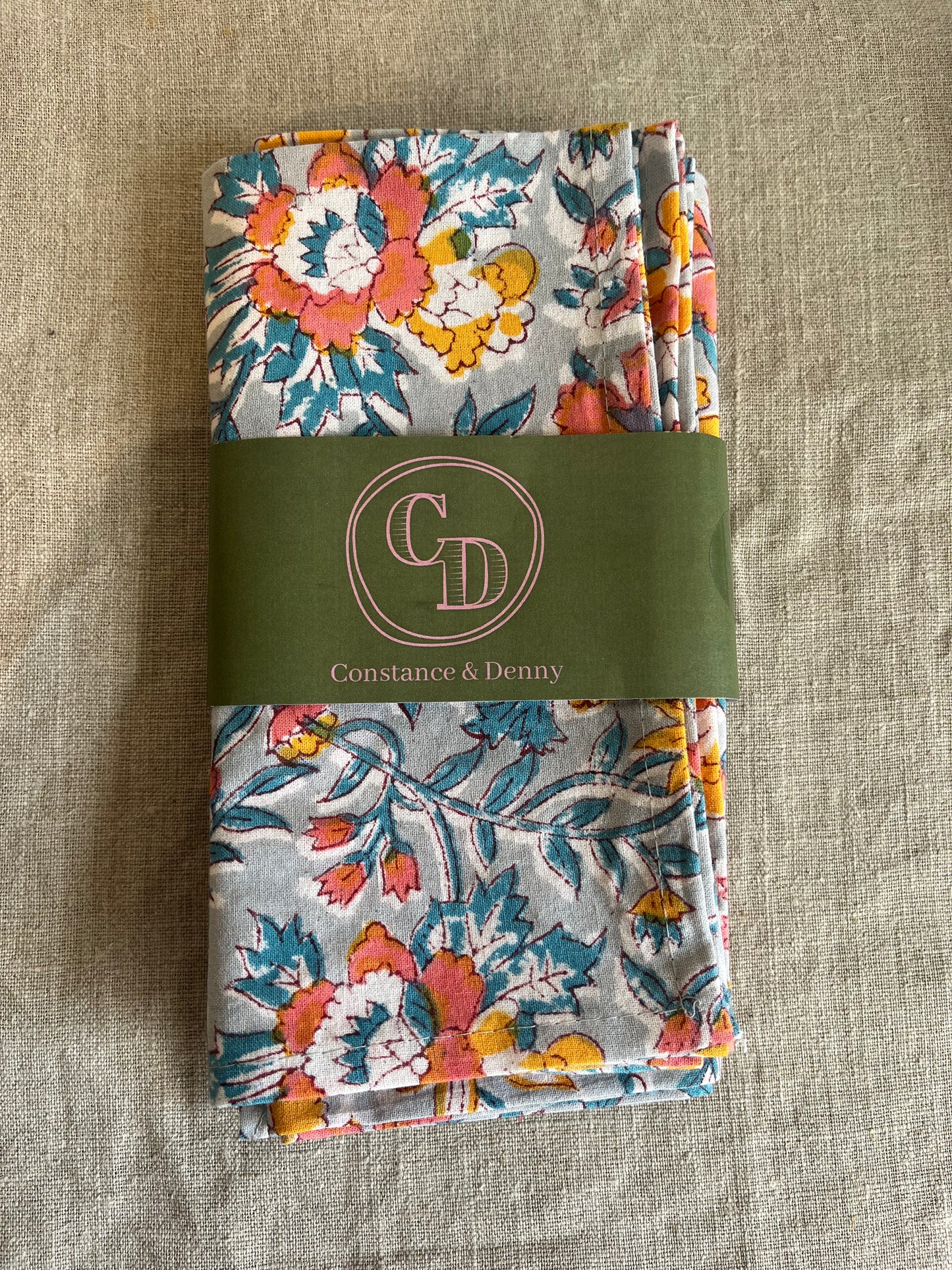 Constance & Denny - 4 Napkins