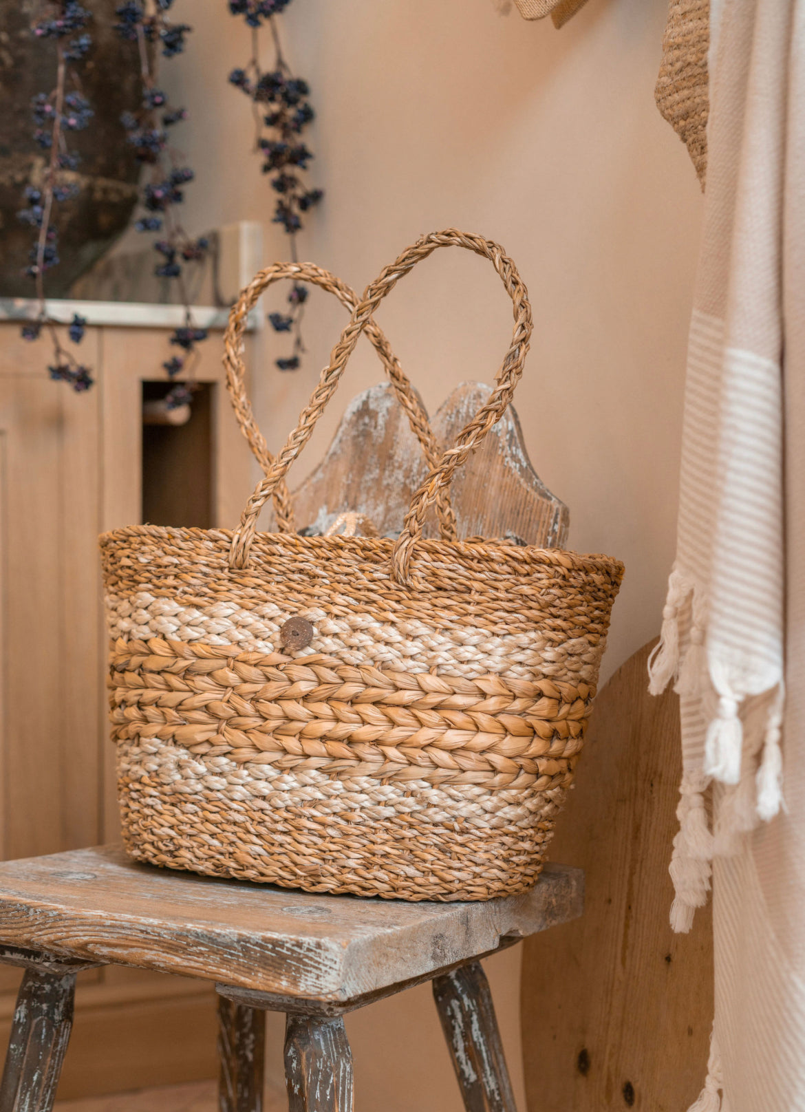 Turtle Bags - Seagrass Basket