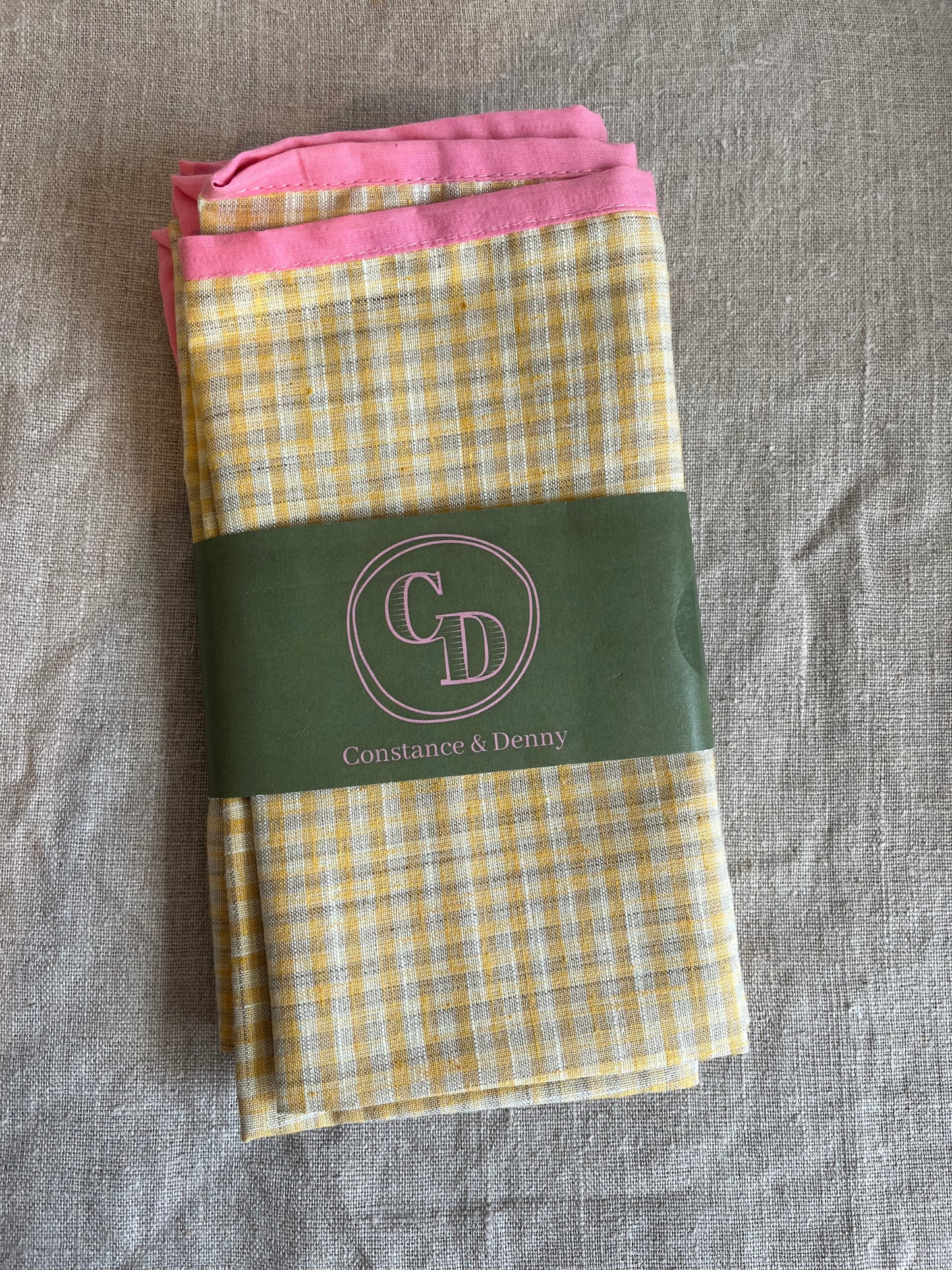 Constance & Denny - 4 Napkins