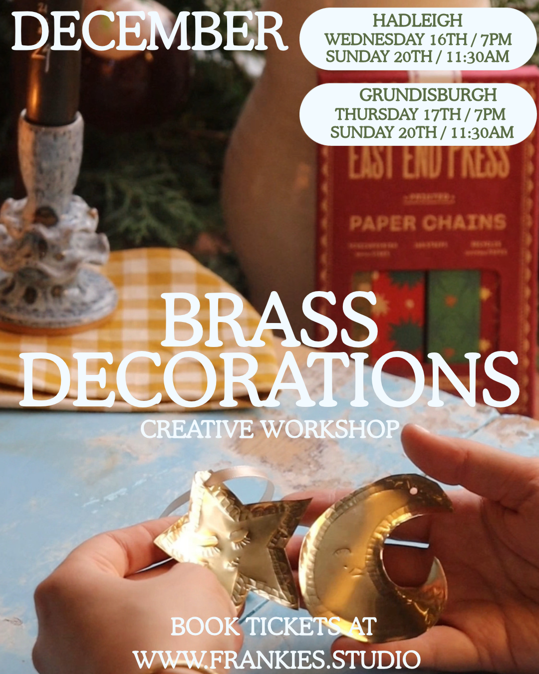 Christmas Brass Decoration Making