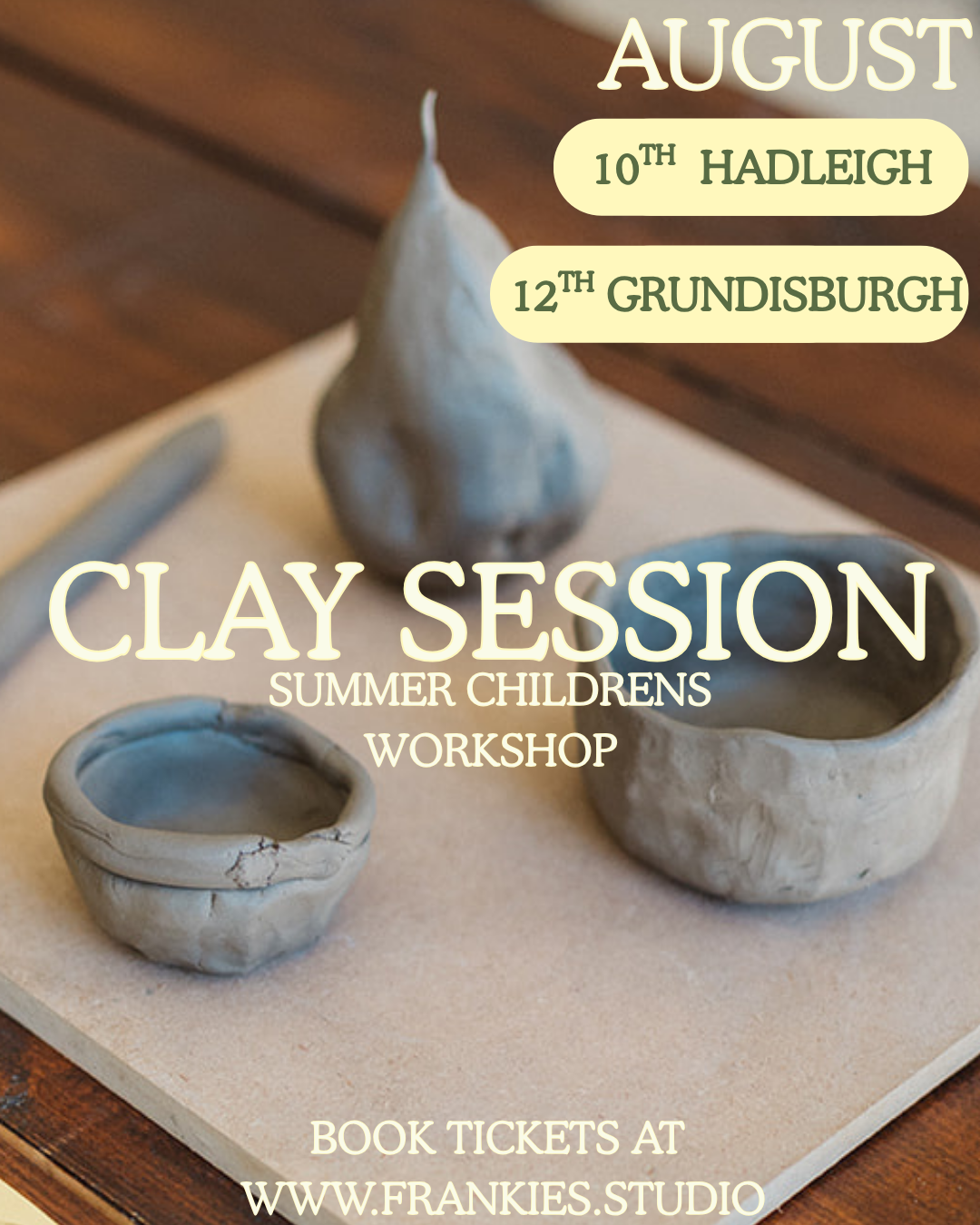 Children's Clay, Summer Holiday Workshop