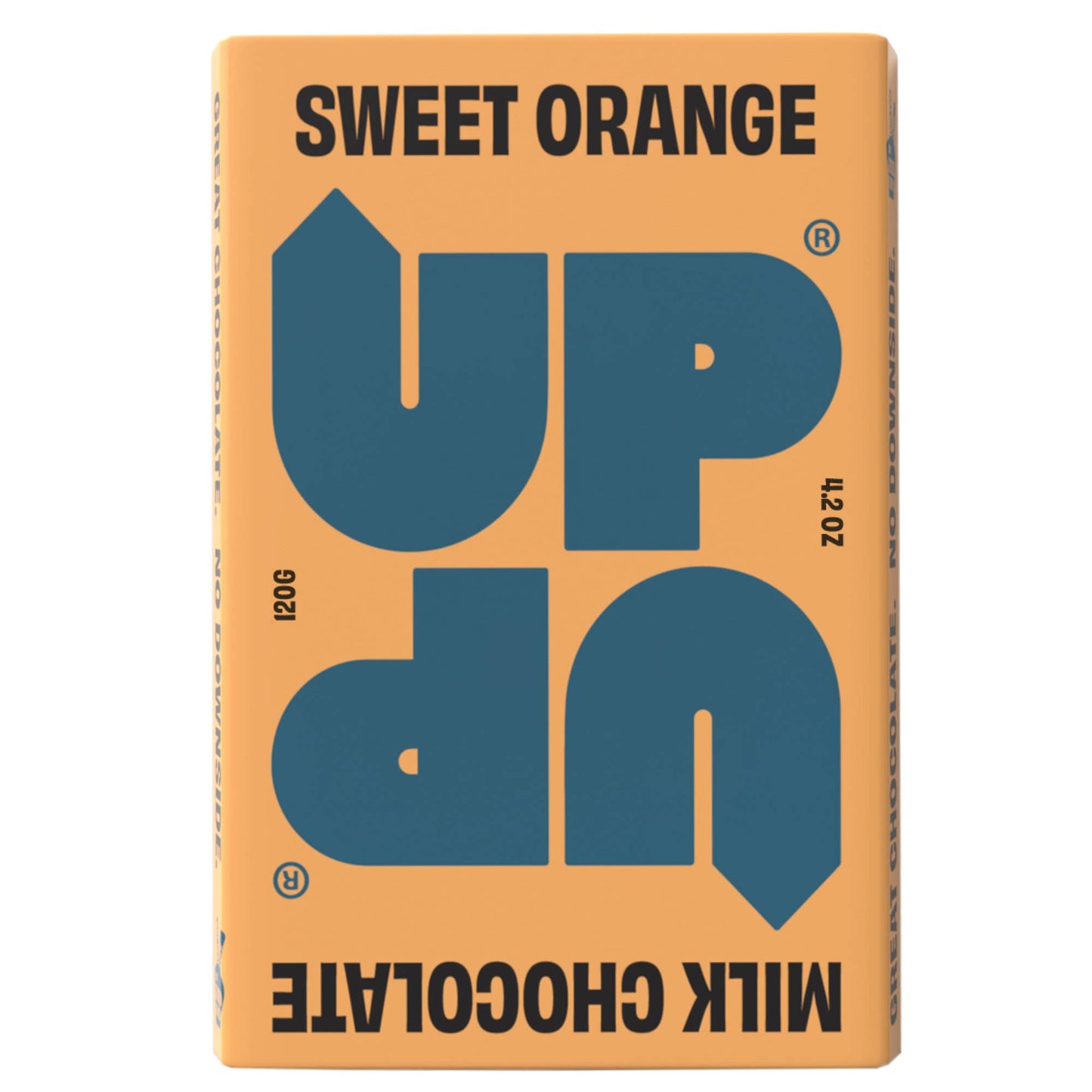 UP-UP Chocolate [No duties when shipping to US!] - Sweet Orange Milk Chocolate Bar 120G/4.2OZ