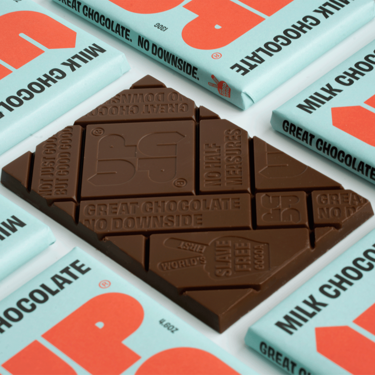 UP-UP Chocolate [No duties when shipping to US!] - Original Milk Chocolate Bar 120G/4.2OZ