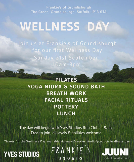 Wellness Day Sunday 21st Sept 10am til 3pm