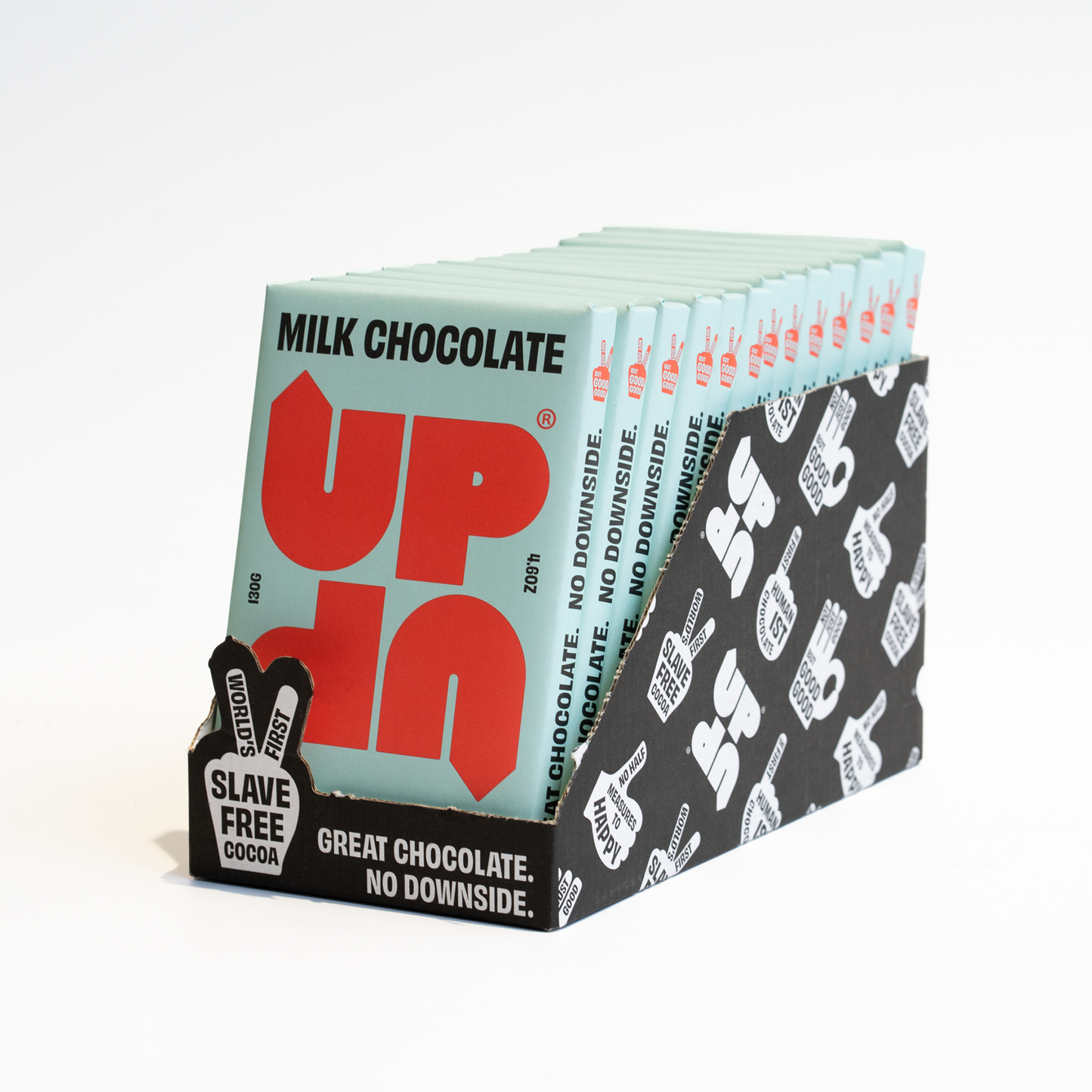 UP-UP Chocolate [No duties when shipping to US!] - Original Milk Chocolate Bar 120G/4.2OZ