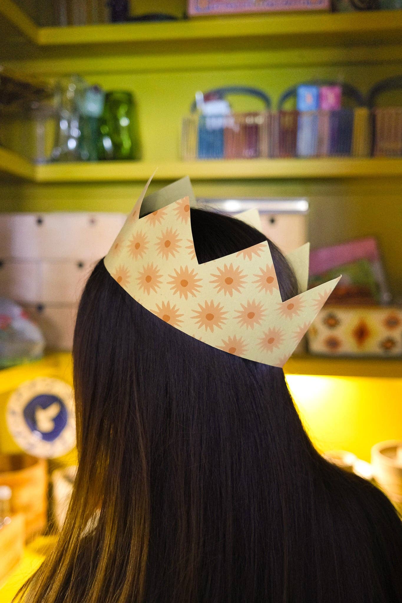 East End Press - Yellow Paper Crowns