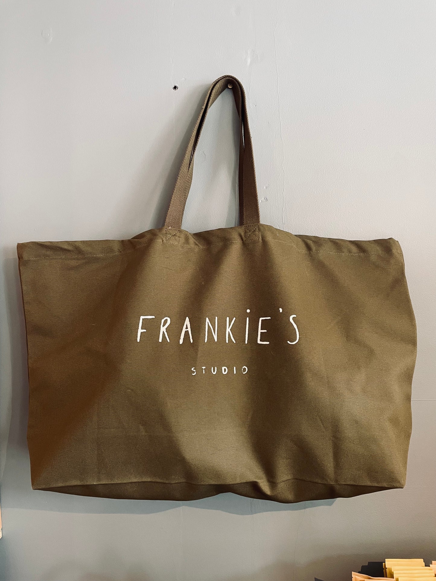 Frankie’s Studio Oversized Tote Bag.