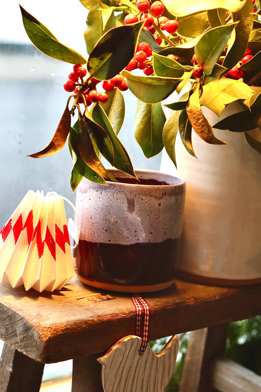 Pinch cup  - Christmas colours