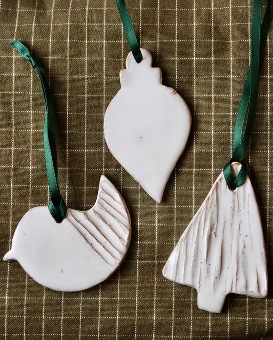 Ceramic tree decoration - Christmas collection