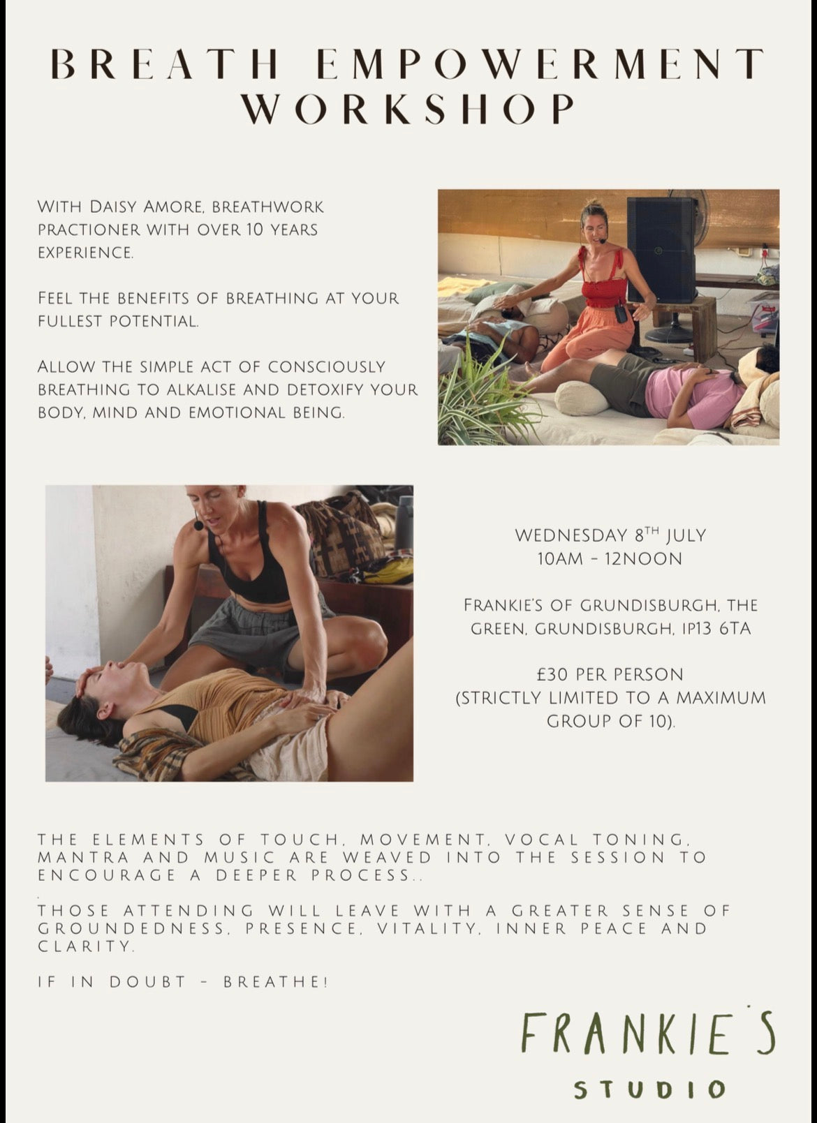 Breath Empowerment Workshop