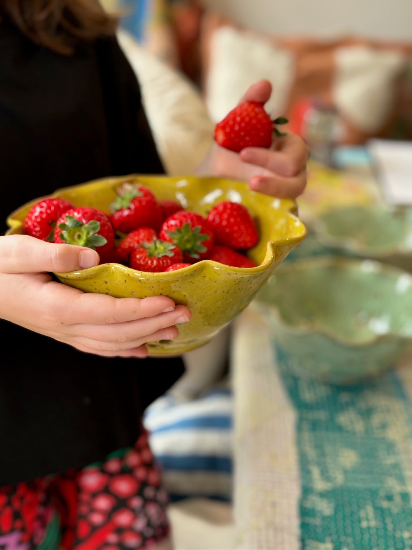 Frilly Berry Bowl