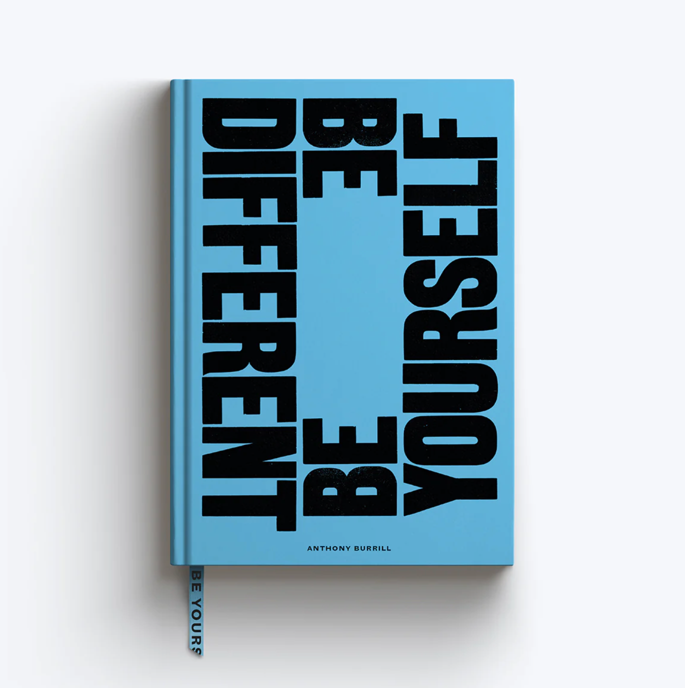 Notebook- be different be yourself - Anthony Burrill