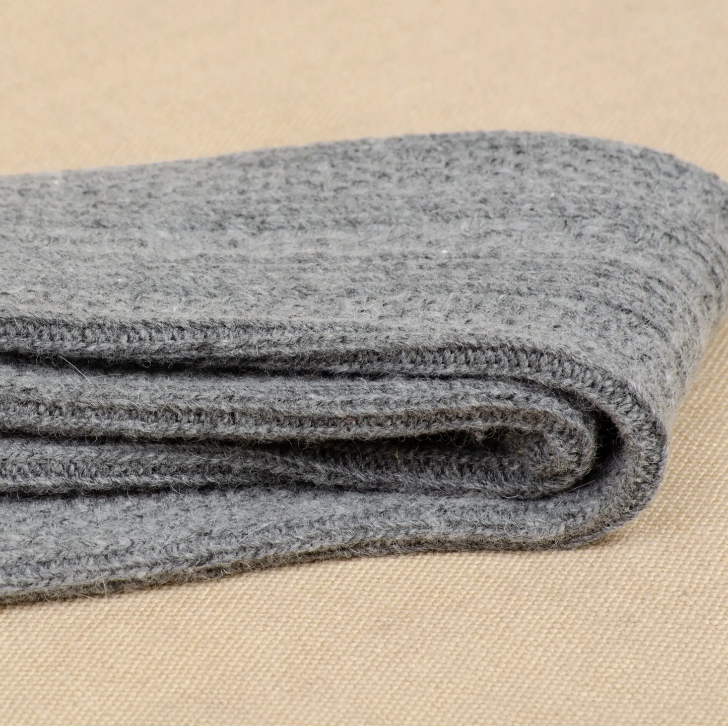 Merino Wool Socks -UK 3-6- Grey Marl