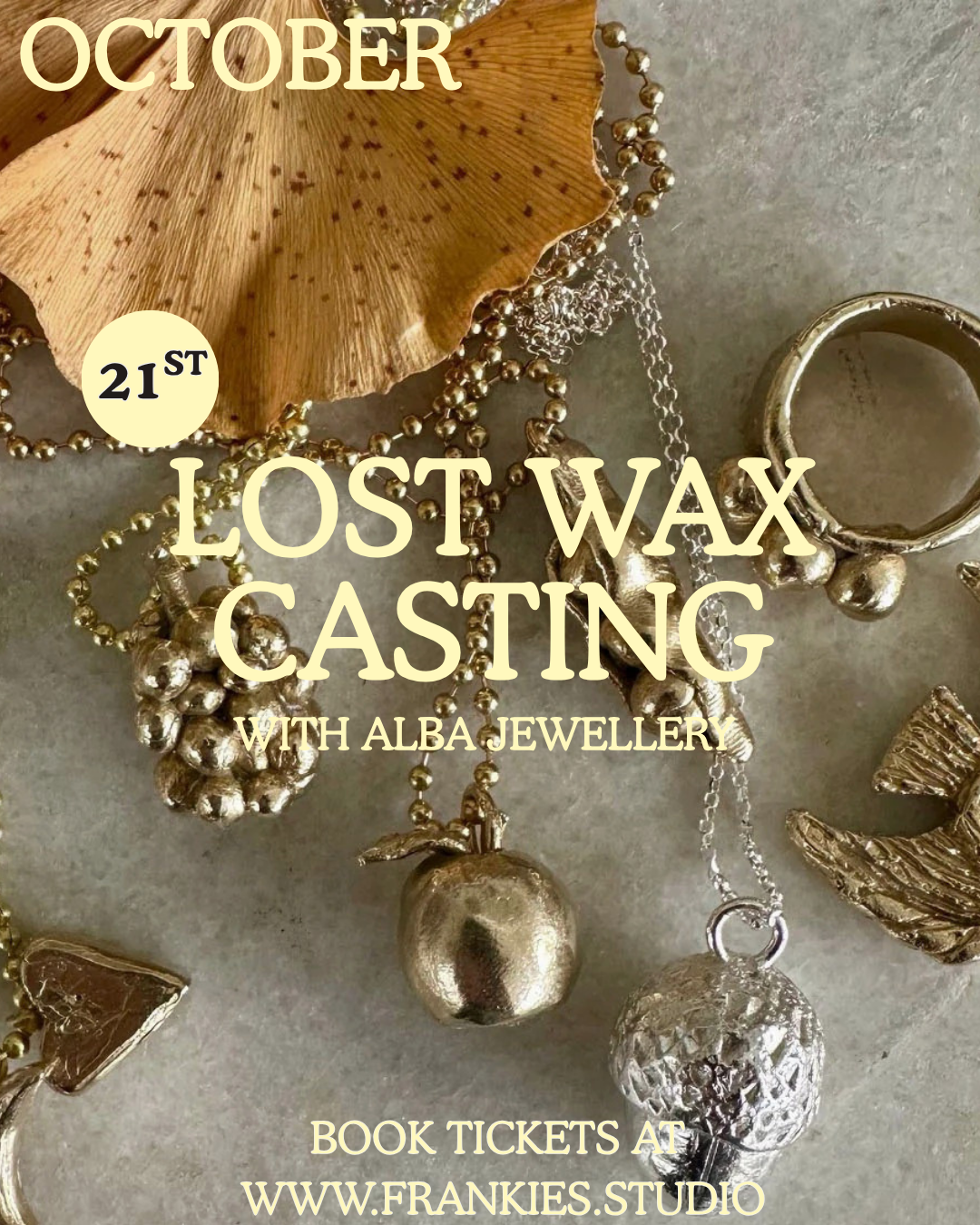 Jewellery Making - Lost Wax Casting With Alba Jewellery