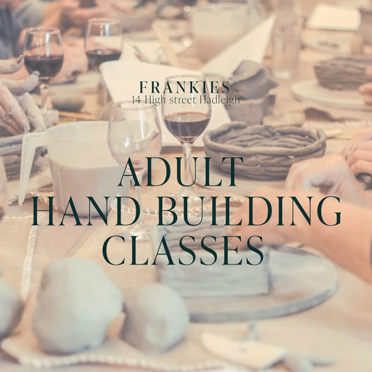 Adult Hand Building -Tuesday 5th December
