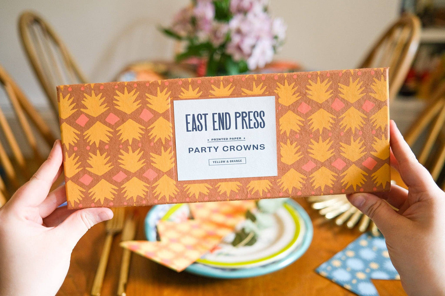 East End Press - Yellow Paper Crowns