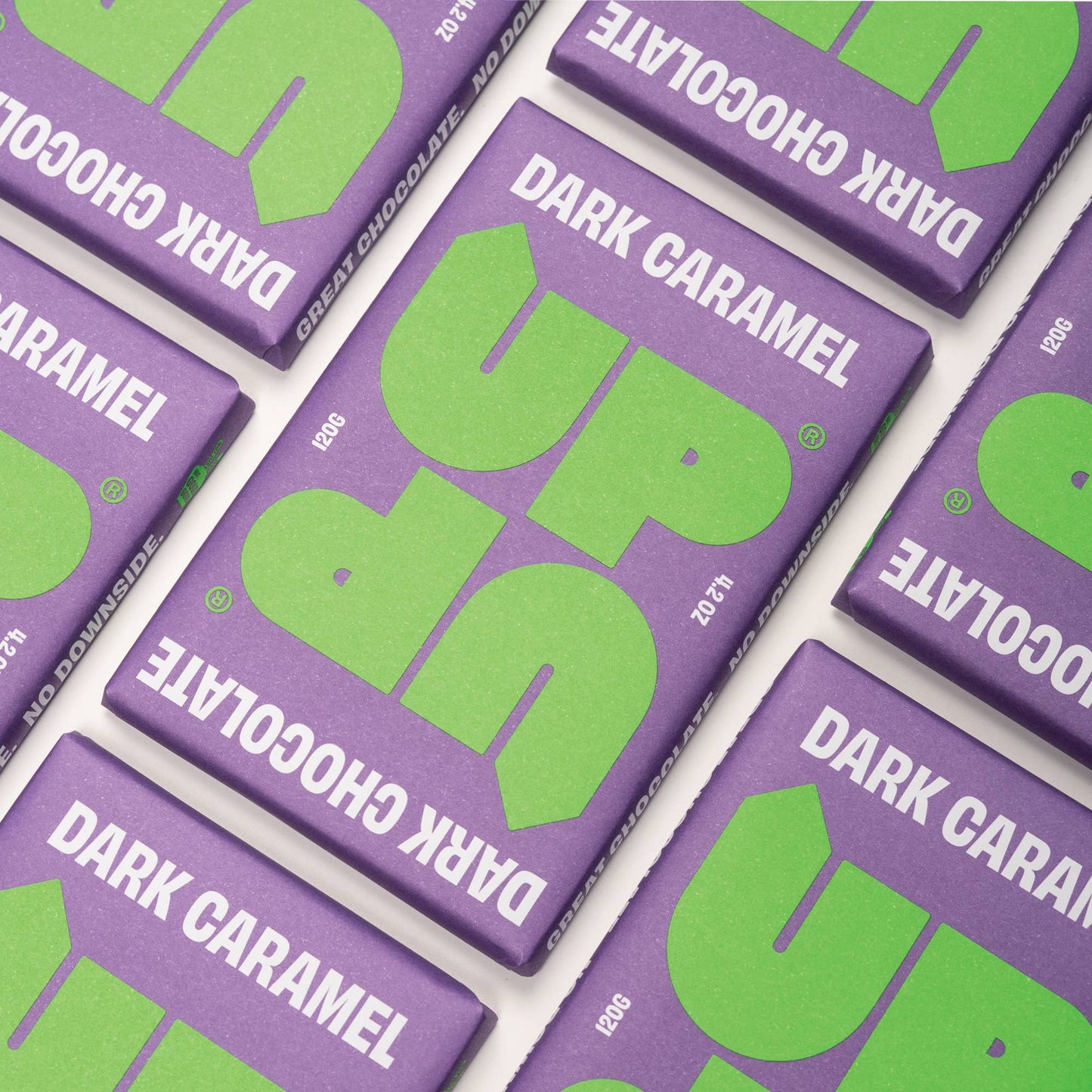 UP-UP Chocolate [No duties when shipping to US!] - Dark Caramel Chocolate 120G/4.2OZ