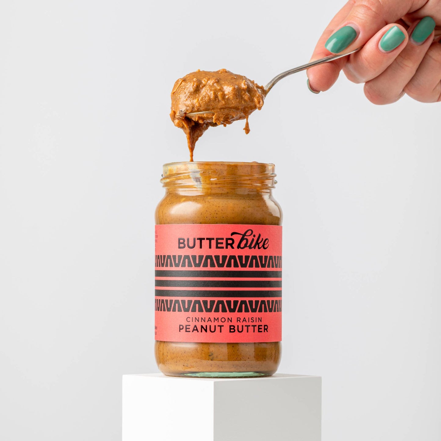Butter Bike Co Peanut Butters - Cinnamon Raisin Peanut Butter - made in the UK