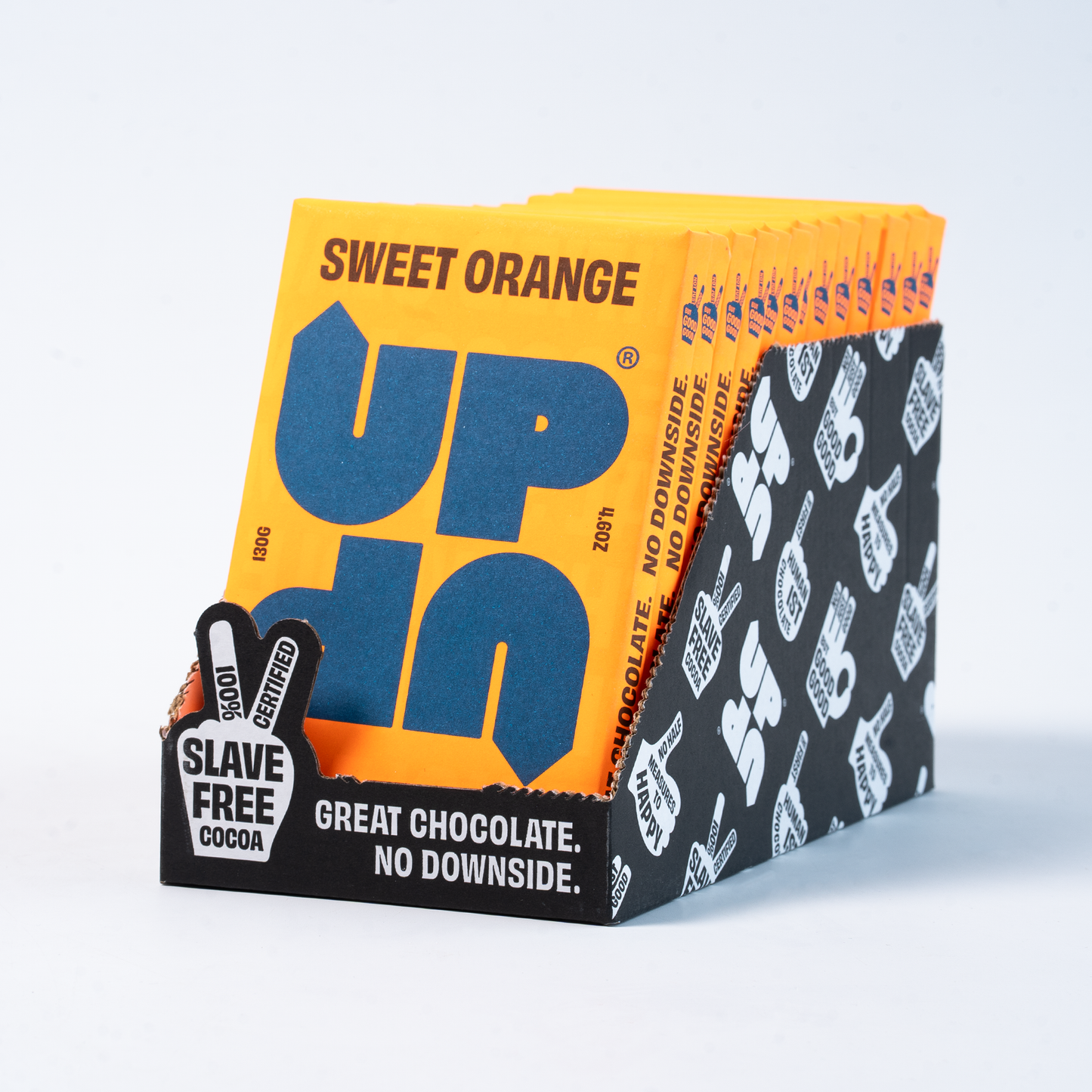 UP-UP Chocolate [No duties when shipping to US!] - Sweet Orange Milk Chocolate Bar 120G/4.2OZ