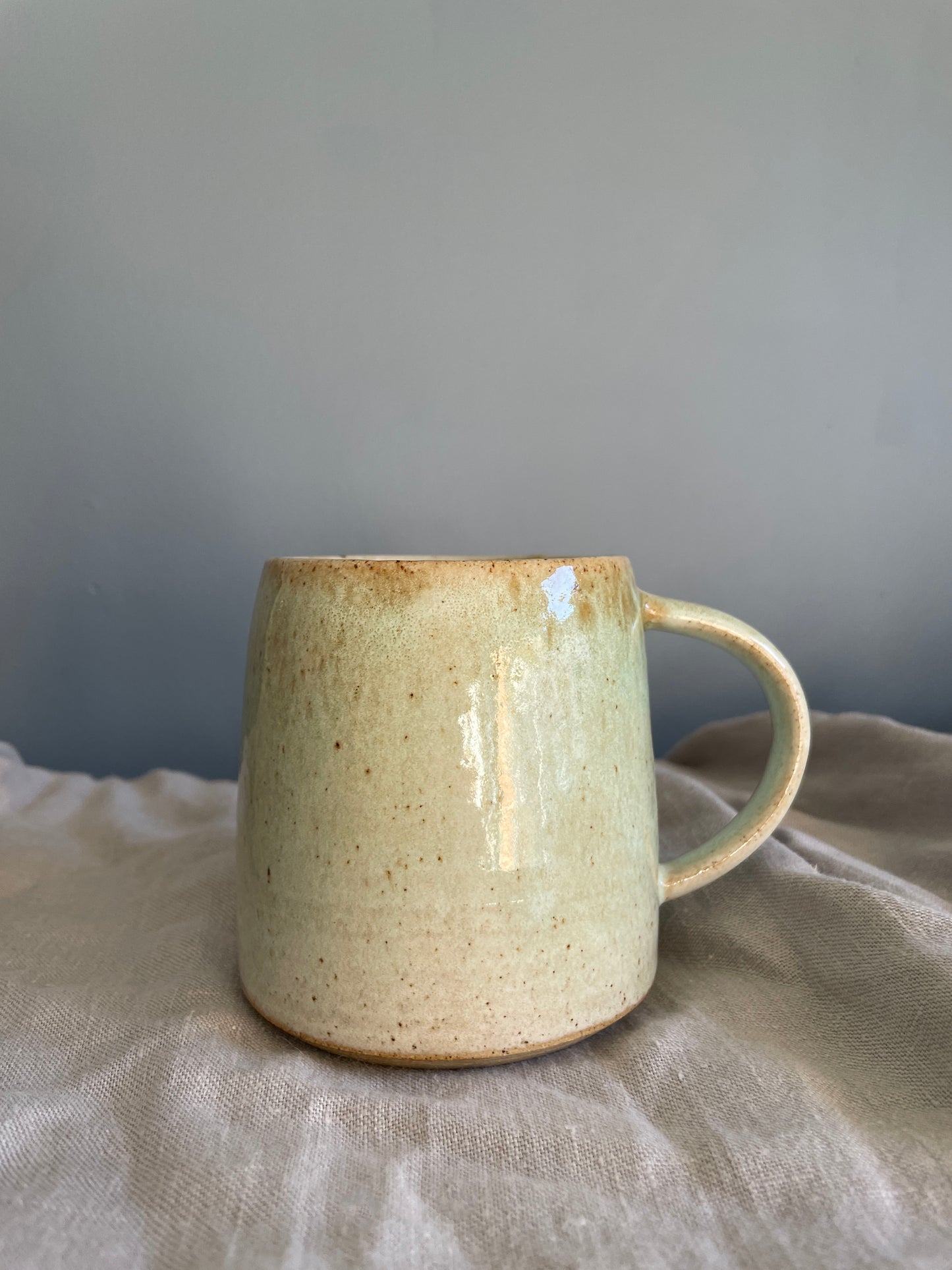 Handmade Ceramic Mug-Green