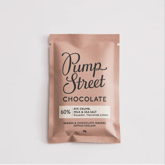 Pump Street - Mini Bars - Rye Crumb, Milk & Sea Salt 60%